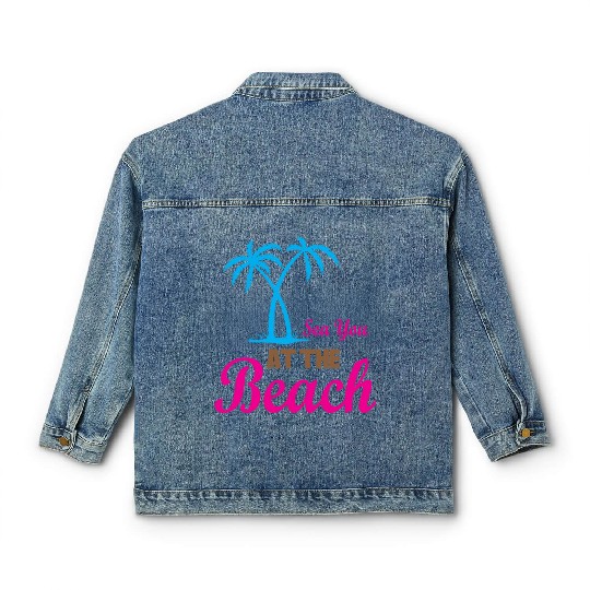 Feeling A LiL Salty with Summer Clothes Classic Women's Denim Jackets