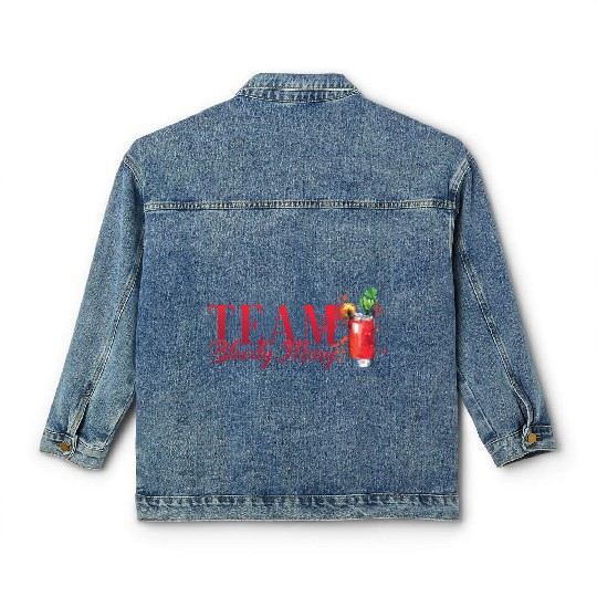 Team Bloody Mary Cocktail for Bartender Classic Women's Denim Jackets