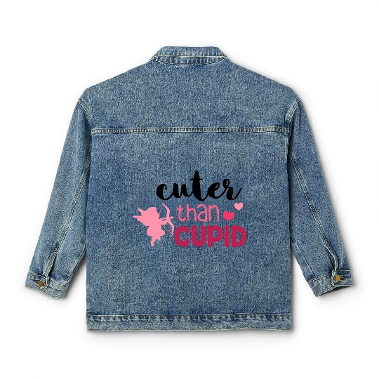 Cuter than Cupid Classic Women's Denim Jackets