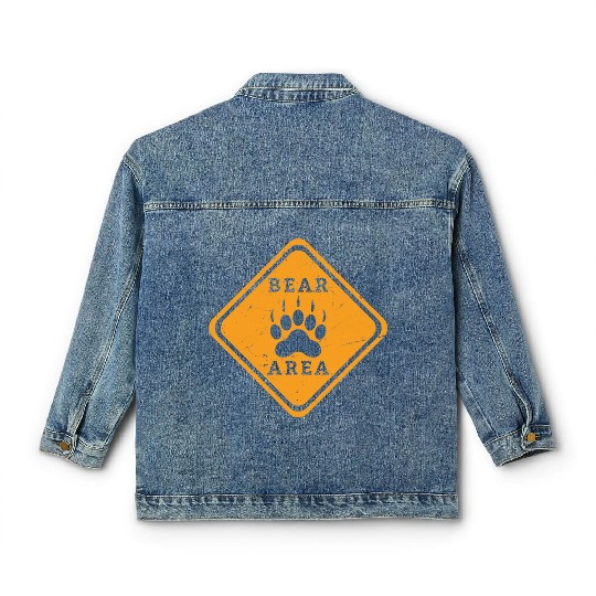 Gay Bear Bait Pride - Subgroup LGBTQ Community Classic Women's Denim Jackets