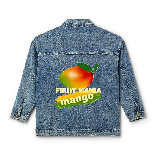 FRUIT MANIA MANGO Classic Women's Denim Jackets