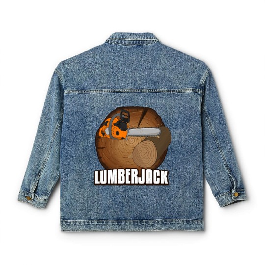 chainsaw Lumberjack Classic Women's Denim Jackets