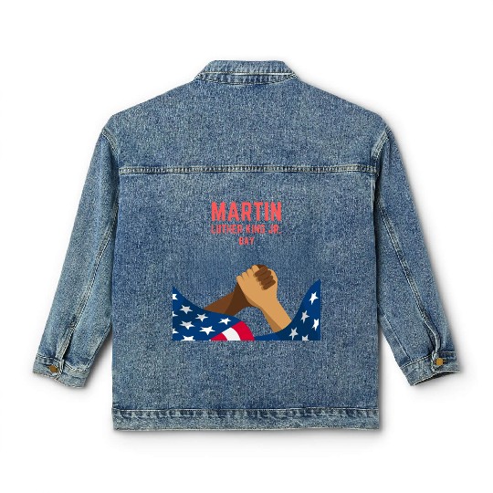 Martin Luther king jr. day Classic Women's Denim Jackets