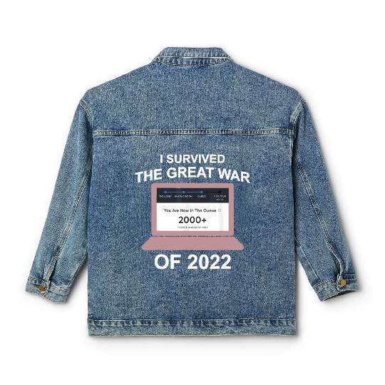I Survived the Great War Of Classic Women's Denim Jackets