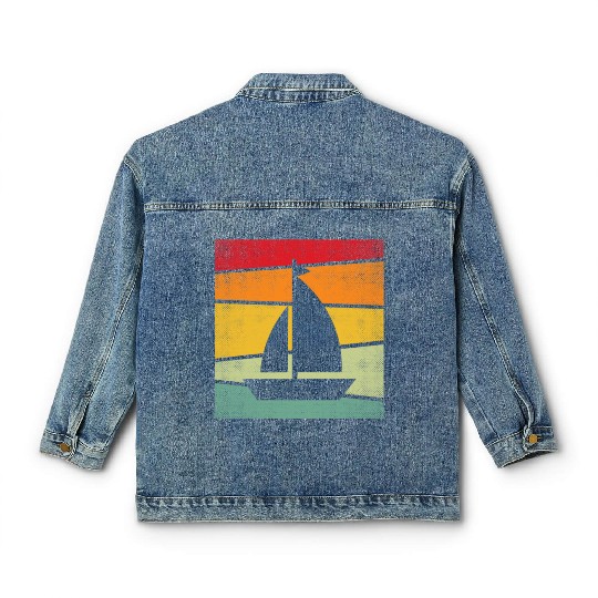 sailing retro Classic Women's Denim Jackets