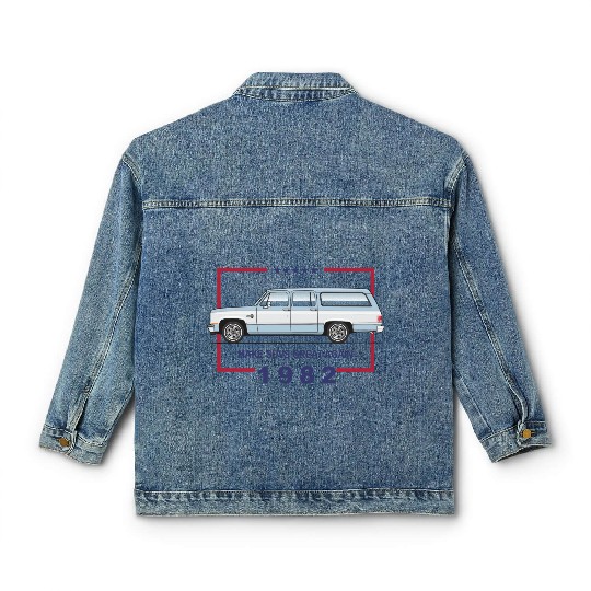 MAKE Light Blue Classic Women's Denim Jackets