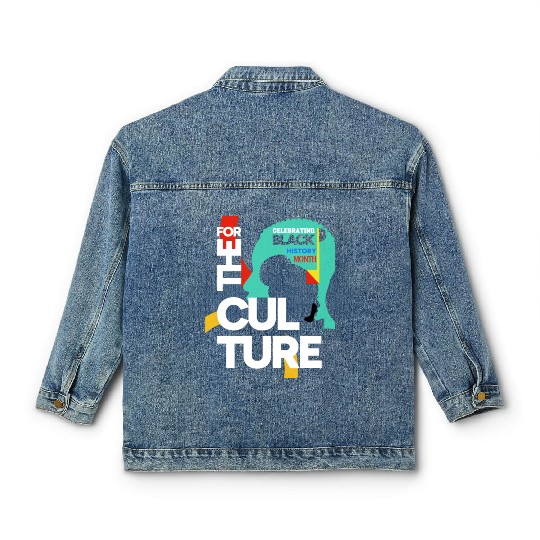 BLACK HISTORY MONTH - NEW Classic Women's Denim Jackets DESIGN