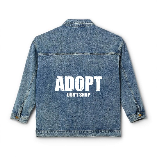 adopt dont shop Classic Women's Denim Jackets