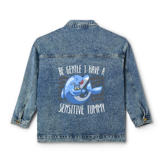 Dolphin Lover Marine Biology Underwater Animal Classic Women's Denim Jackets