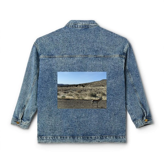 Antelope near Grand Canyon West Classic Women's Denim Jackets