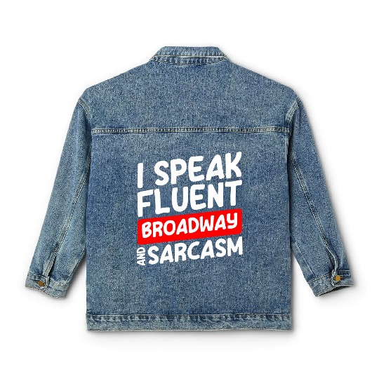 Actor Theater Fan Comedy Drama Club Classic Women's Denim Jackets