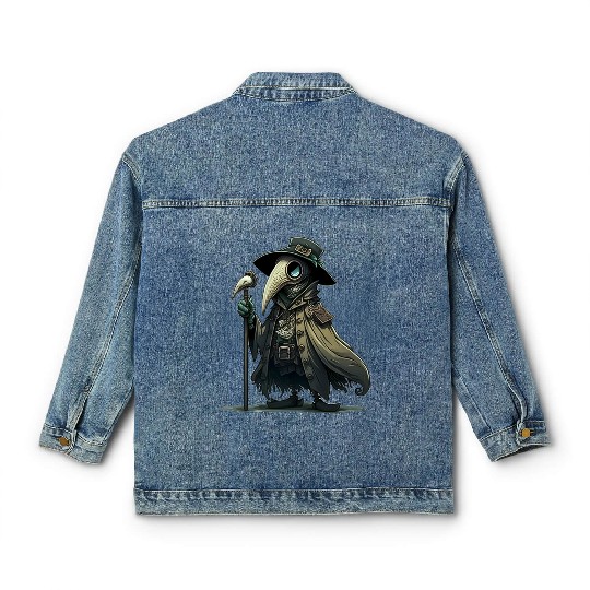 Lil' Plague Doctor Classic Women's Denim Jackets