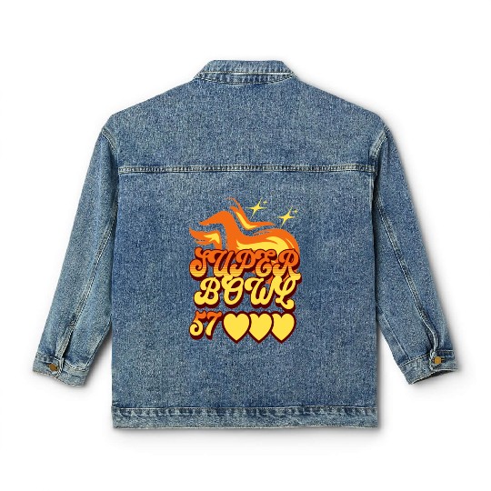 Super Bowl 2023 Classic Classic Women's Denim Jackets