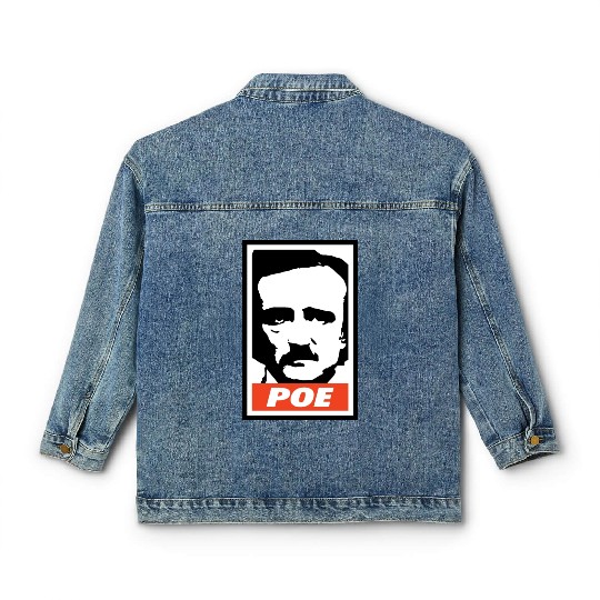 Edgar Allan Poe Classic Women's Denim Jackets