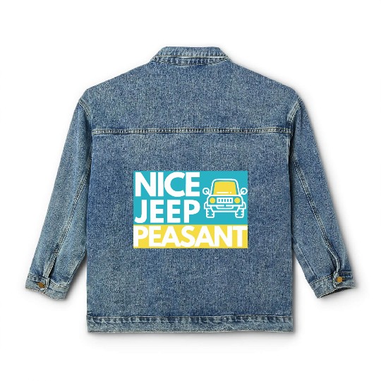 Nice Jeep Peasant Classic Women's Denim Jackets