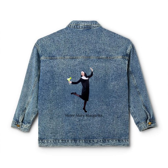 sister mary margarita Classic Women's Denim Jackets