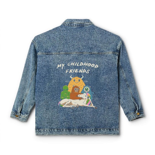 Imaginary Friends Club Classic Women's Denim Jackets