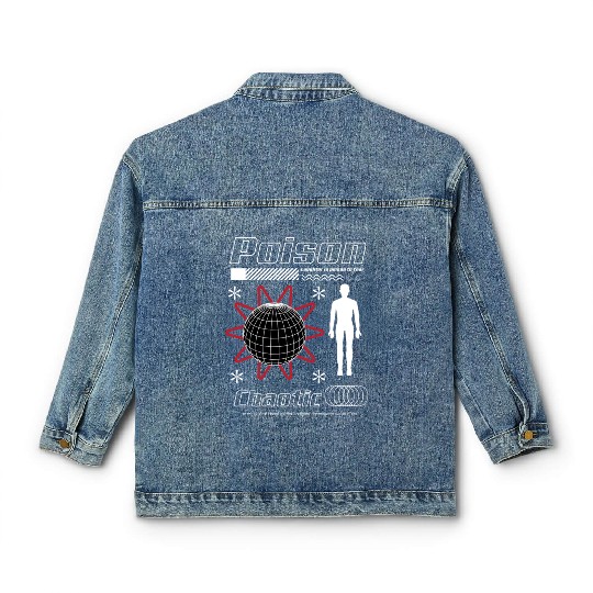 Streetwear Poison Classic Women's Denim Jackets Classic Women's Denim Jackets Classic Women's Denim Jackets