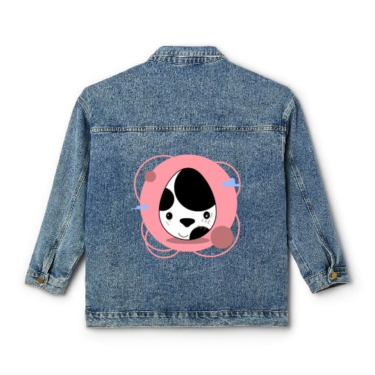 Easter Egg Sunday Classic Women's Denim Jackets