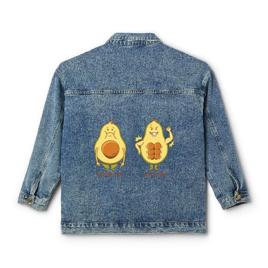 Avocado Gym Classic Women's Denim Jackets