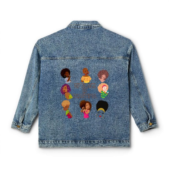 My Black Is Beautiful Classic Women's Denim Jackets