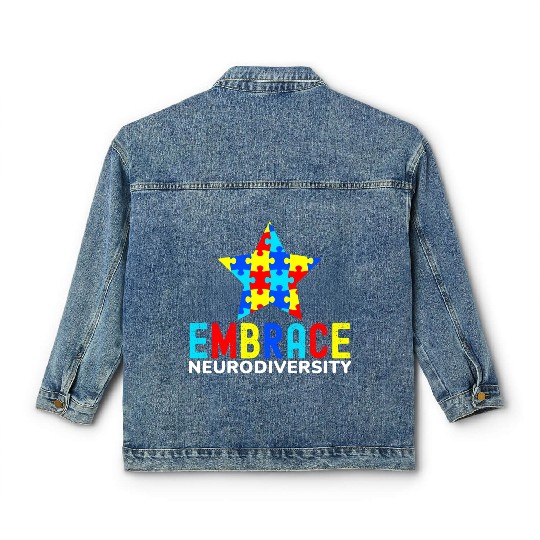 Embrace Neurodiversity Classic Women's Denim Jackets