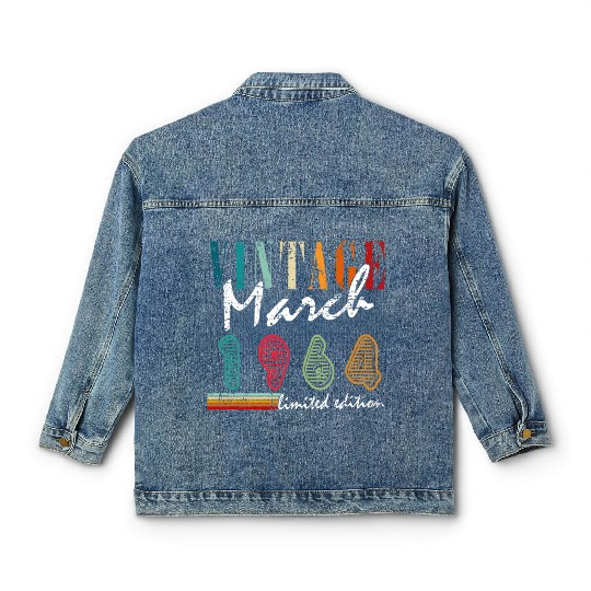 March 1964 Anniversary March Classic Women's Denim Jackets