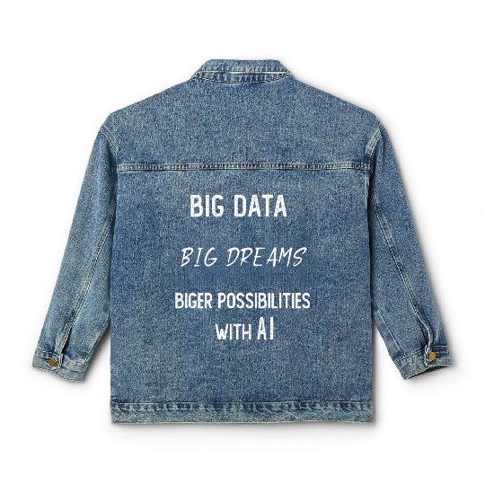 AI, Big Data Biger Possibilities with AI Classic Women's Denim Jackets