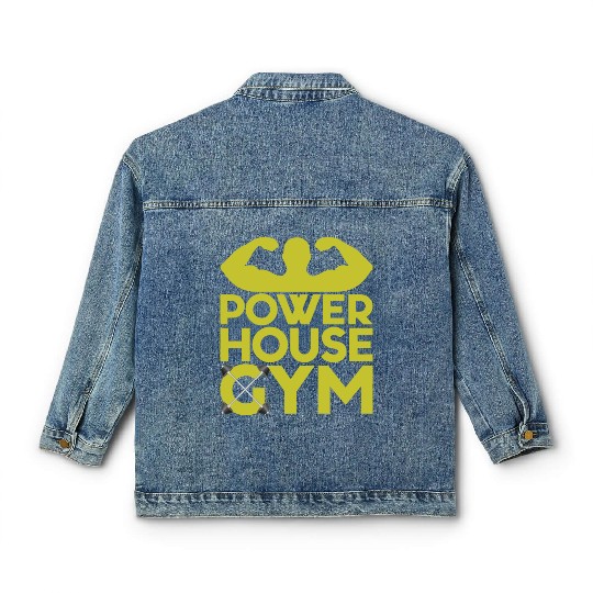 Powerhouse Gym Classic Women's Denim Jackets