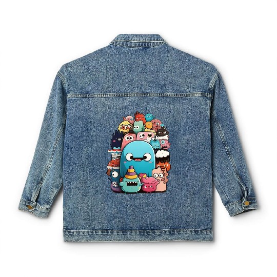 my imaginary friends Classic Women's Denim Jackets