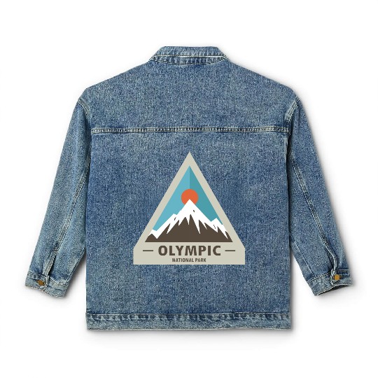 Olympic National Park Classic Women's Denim Jackets