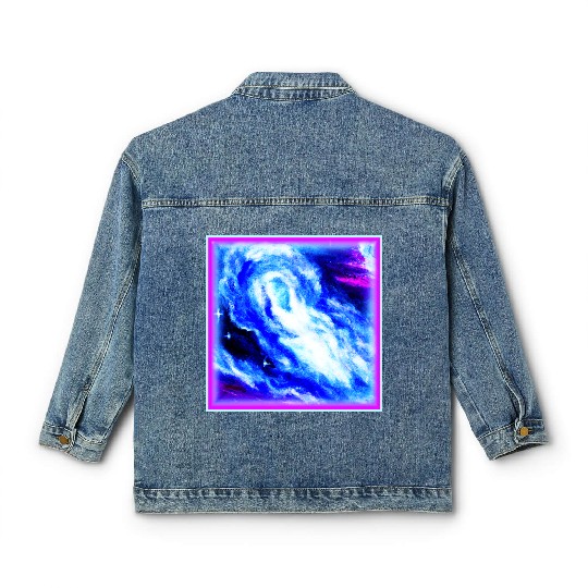 Nebula Stars Beautiful Design. Buy Now Classic Women's Denim Jackets