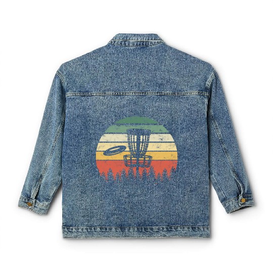Ultimate Frisbee Importanter Disc Golf Ultimate Classic Women's Denim Jackets