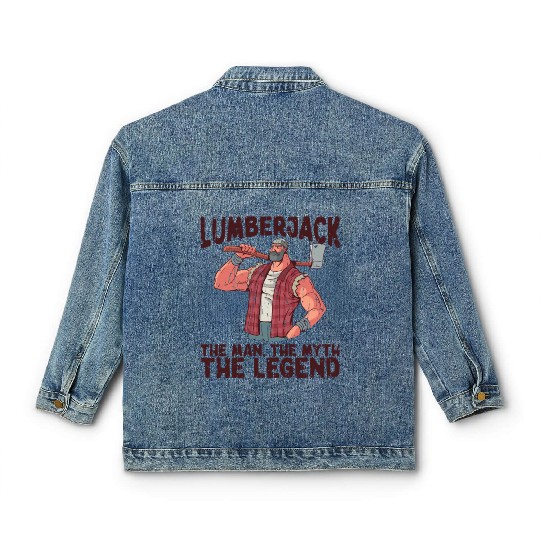 Lumberjack - the man, the myth, the legend - Classic Women's Denim Jackets