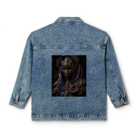 Dark Necromancer Classic Women's Denim Jackets