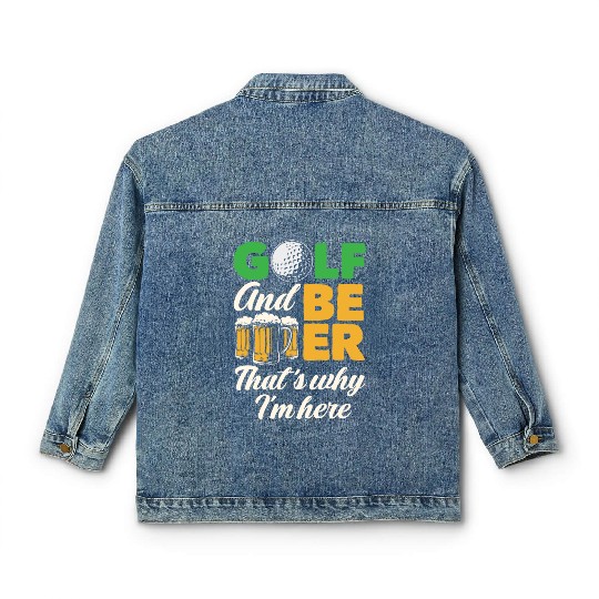 Golf Beer Classic Women's Denim Jackets