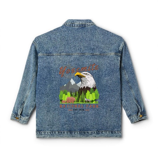 Yosemite National Park Classic Women's Denim Jackets
