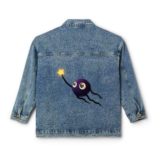 little soot sprite Classic Women's Denim Jackets