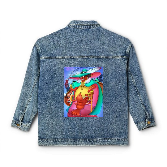 Cornbread Shrimp Da' Pimp Classic Women's Denim Jackets