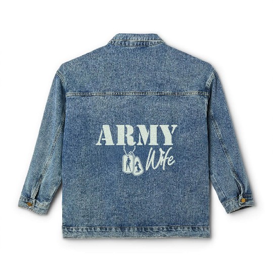 Soldier | Army Wife Classic Women's Denim Jackets | Army Wife Classic Women's Denim Jackets