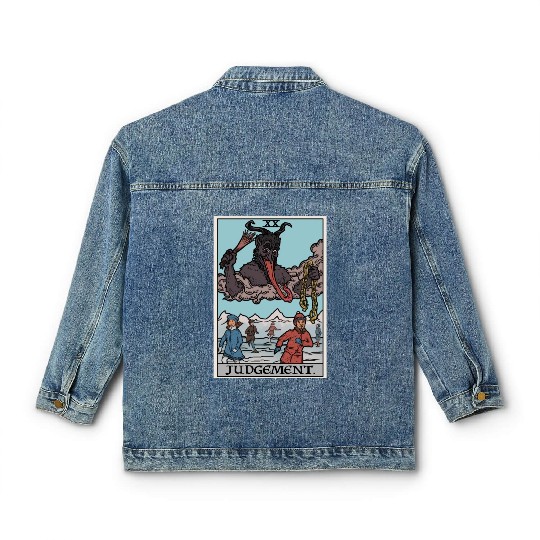 Judgement by Krampus Classic Women's Denim Jackets