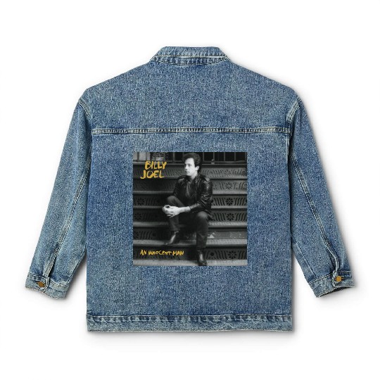 Billy Joel an innocent man Classic Women's Denim Jackets