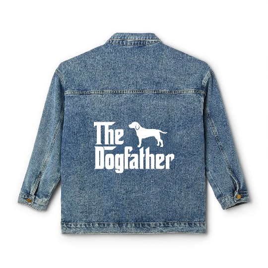 The Dogfather - Funny Beagle Dad Classic Women's Denim Jackets