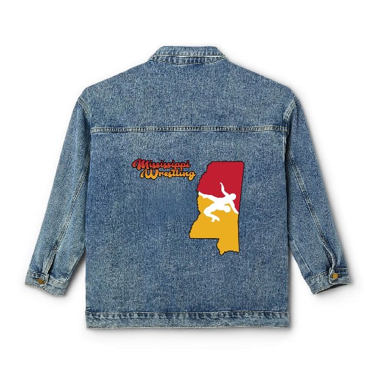 Mississippi Wrestling Classic Women's Denim Jackets