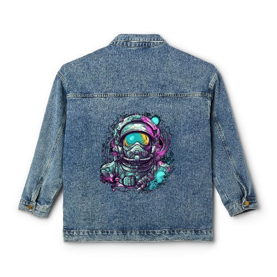 Astro Selfie Classic Women's Denim Jackets
