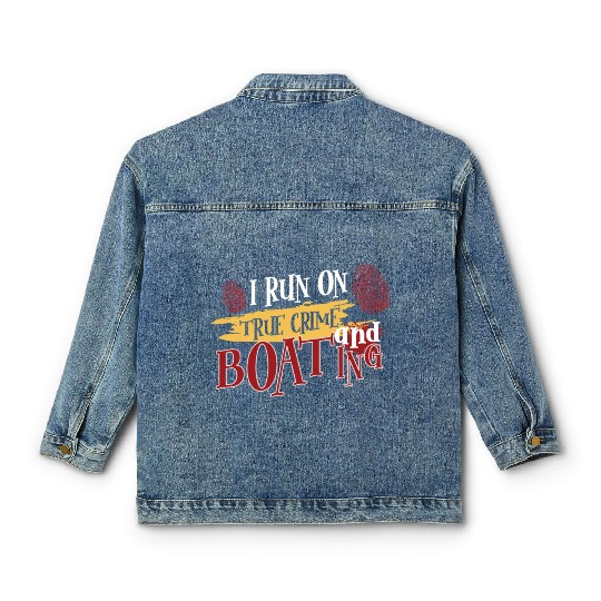 True Crime Murder Spy Crime Interest Gift Idea Classic Women's Denim Jackets