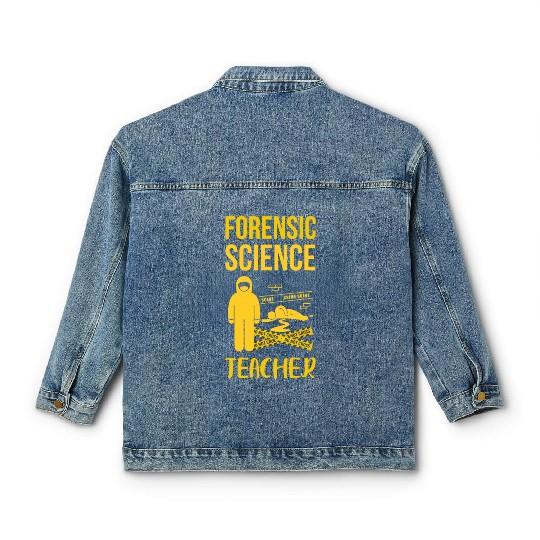 Forensic Science Teacher Classic Women's Denim Jackets