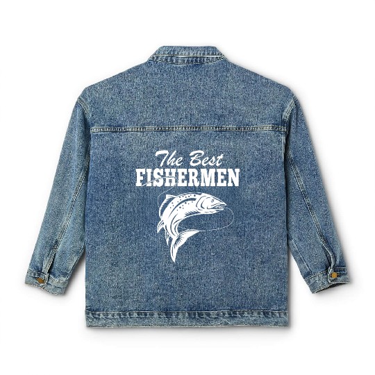 The Best Fishermen Fishing Lover Classic Women's Denim Jackets