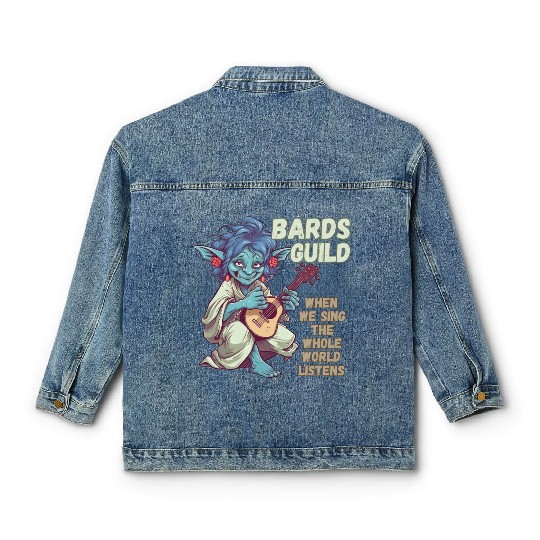 Bards Guild, We Sing Listens Classic Women's Denim Jackets