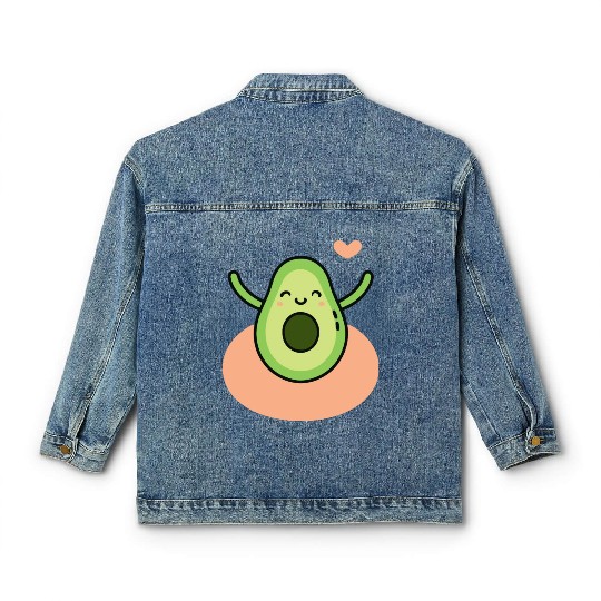 The Joyful Avocado Classic Women's Denim Jackets